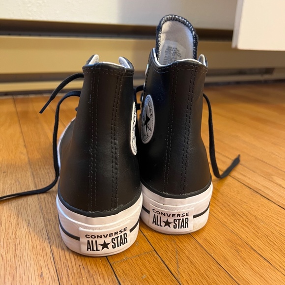 Converse Black High-Top Sneakers - Picture 4 of 7